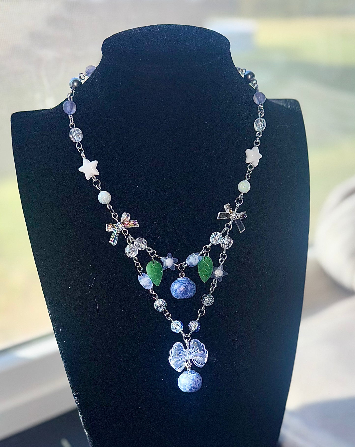 Blueberry Necklaceđź’™