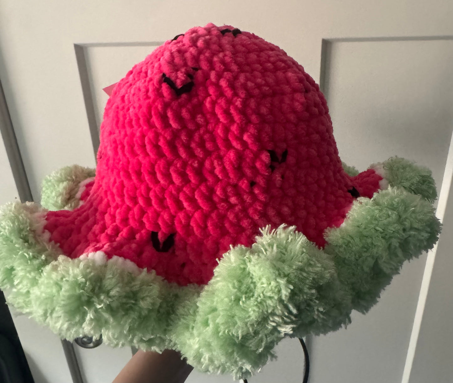 Watermelon Crochet Bucket Hat๐