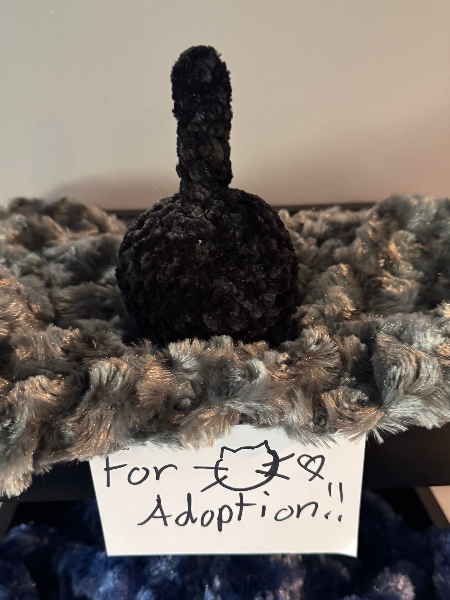 Black Mini Crochet Cat🖤