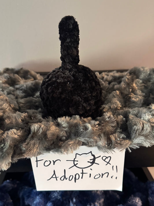 Black Mini Crochet Cat🖤