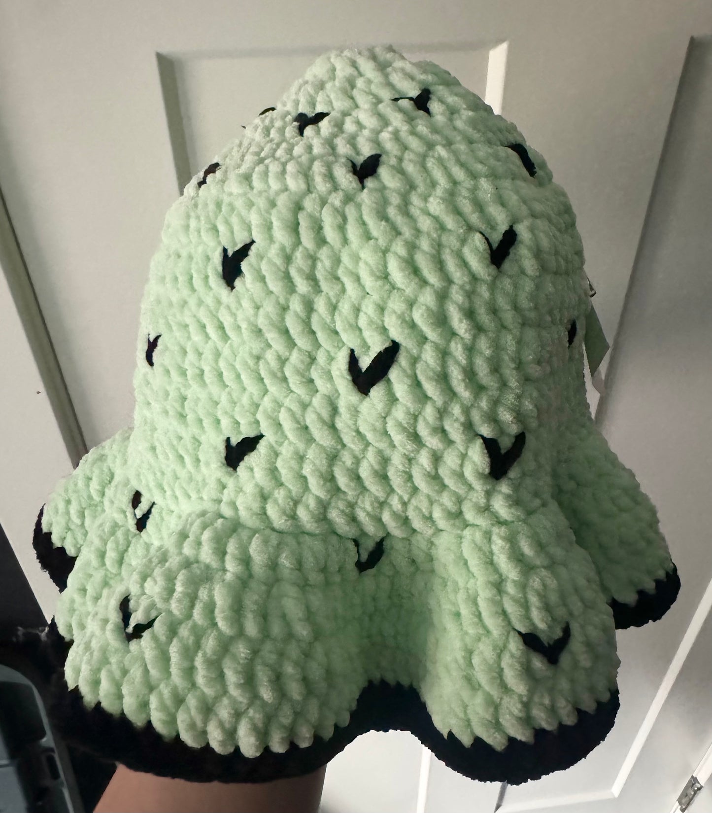 Mint Chocolate Chip Crochet Bucket Hat🍫