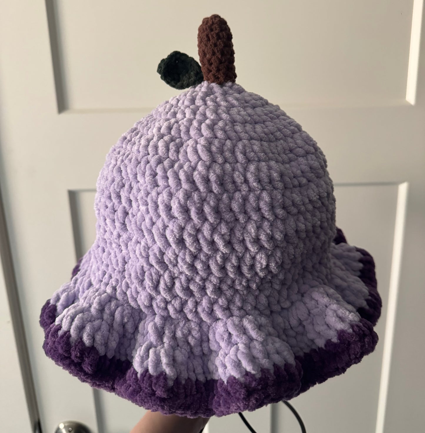 Grape Crochet Bucket Hat๐