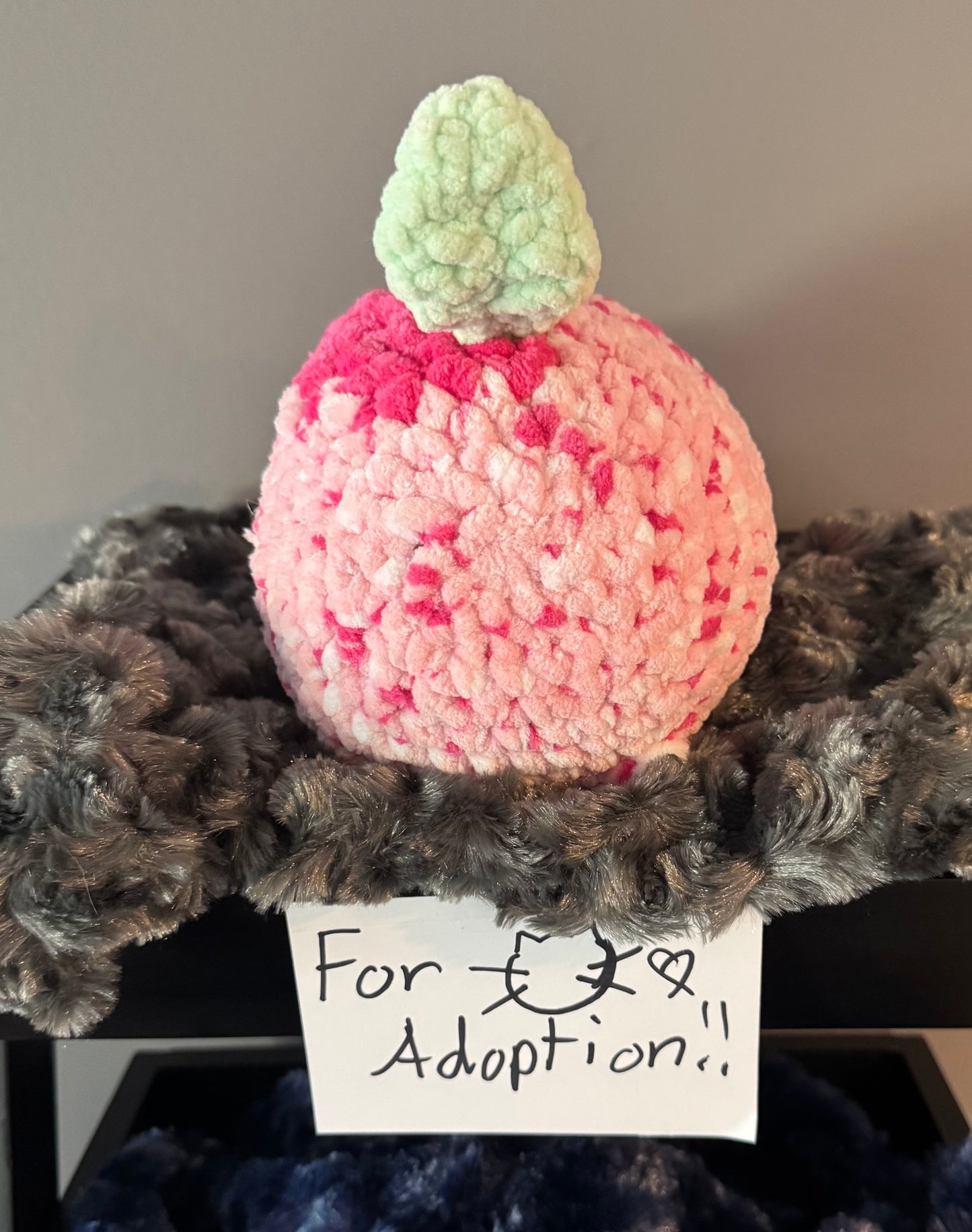 Strawberry Crochet Cat๐