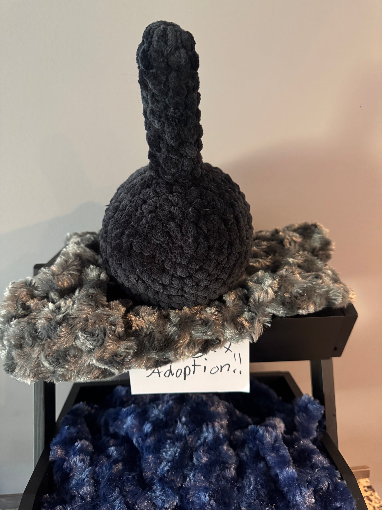 Black Crochet Cat