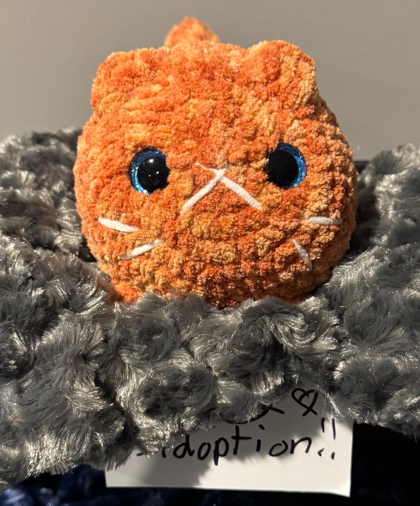 Orange Crochet Cat🧡