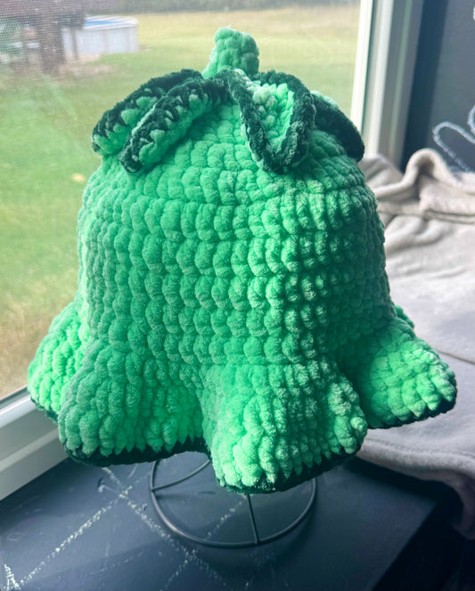 Leaf Crochet Bucket Hat🍀