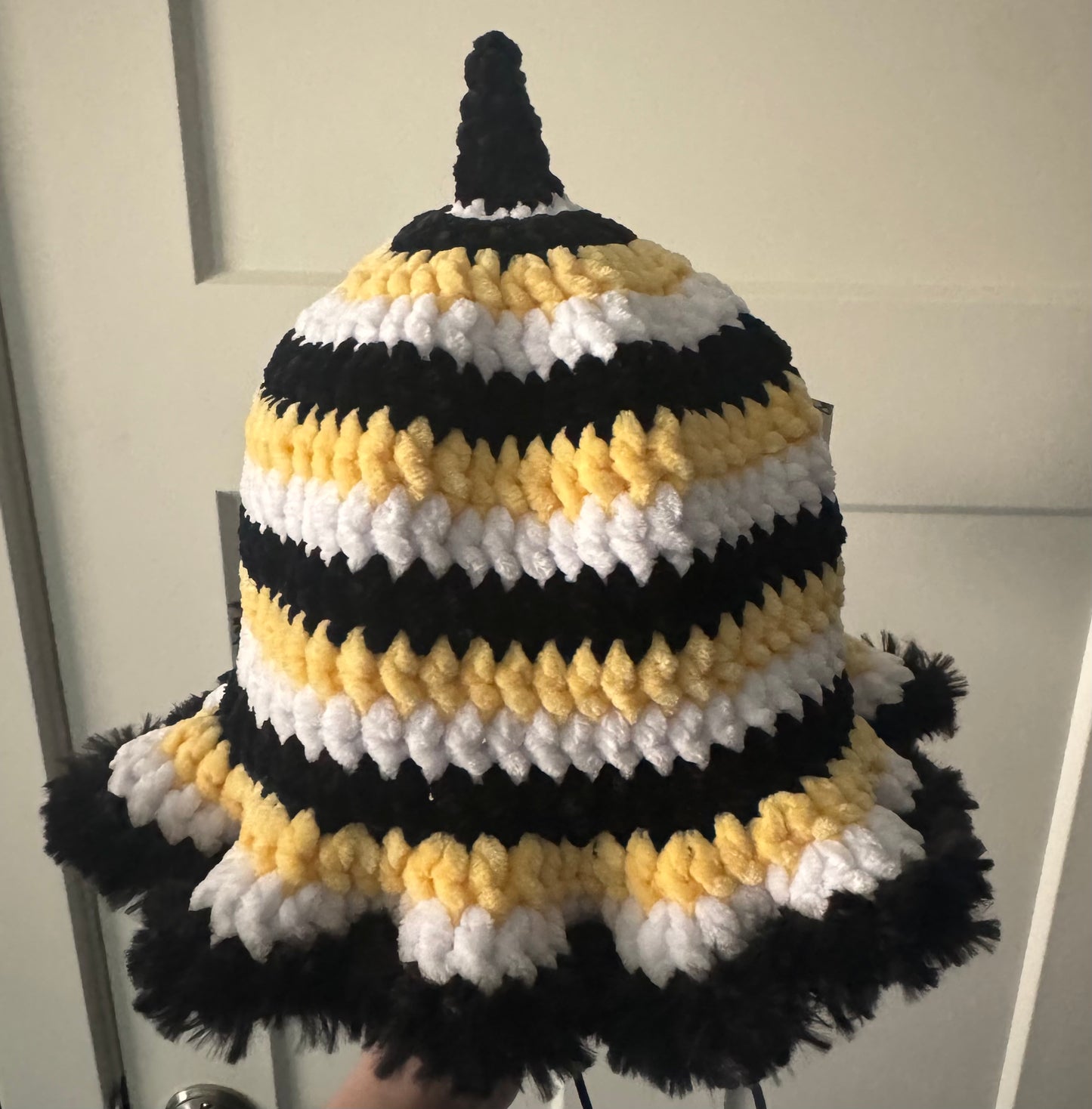Bumblebee Crochet Bucket Hat🐝