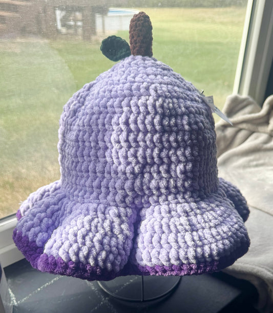 Grape Crochet Bucket Hat🍇