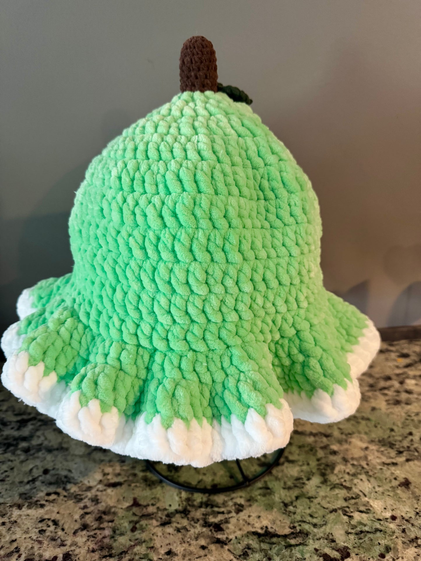 Lime Crochet Bucket Hat💚