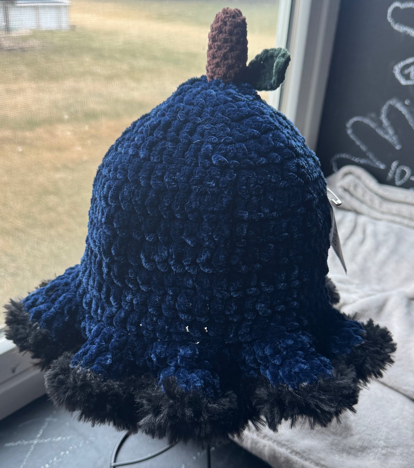 Blueberry Crochet Bucket Hat💙