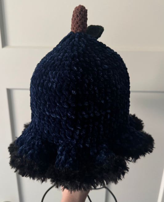 Blueberry Crochet Bucket Hat💙