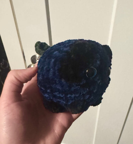 Blueberry Mini Crochet Cat