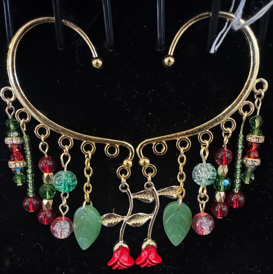 Gold Rose Ear Cuffs🌹