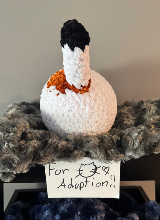 Calico Crochet Cat🤍🧡🖤
