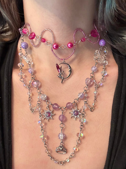Pink Fairy Necklace🧚🏻‍♀️
