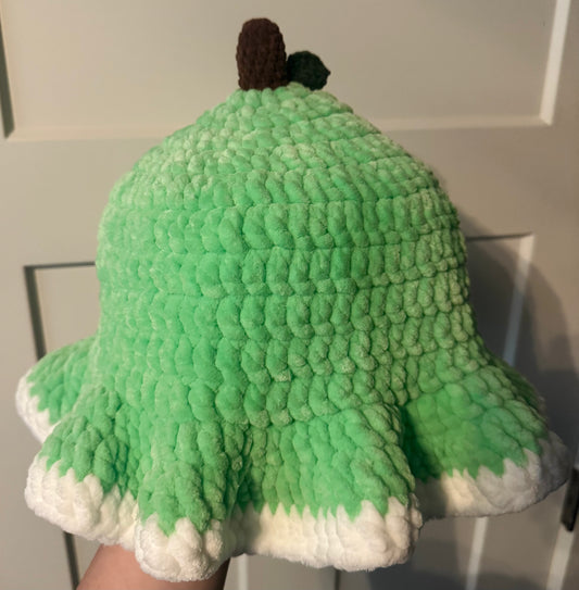Lime Crochet Bucket Hat💚