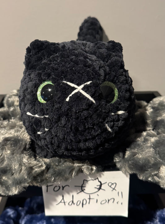 Black Crochet Cat